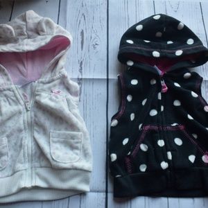 2 Carters Vests
